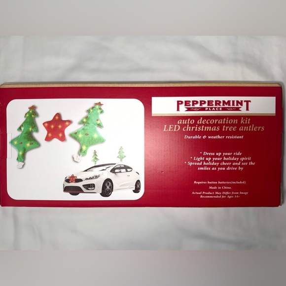 NWT  CHRISTMAS AUTO DECOR KIT - Picture 3 of 3